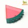 Cooling toy for dogs "watermelon", TPR, 12.5 cm
