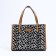 Bag Female Tout with zipper, white/black color