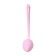 Jos Berry vaginal balls, silicone, pink color, d = 3.3 cm