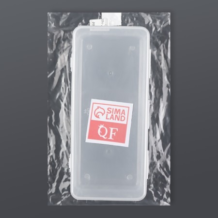 Organizer for storage, with a lid, 24.5 × 11 cm, the color is transparent-4