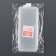 Organizer for storage, with a lid, 24.5 × 11 cm, the color is transparent