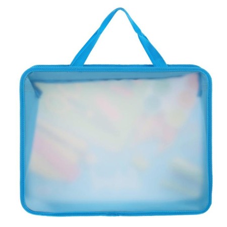 Folder with A4 handles, 330 x 260 x 75 mm, plastic, pens, Calligrata School-3