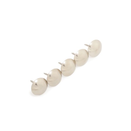 Tundra nails, decorative, 19x22 mm, chrome, 200 pcs-13