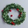 Liana is artificial for decor "Leaves with berries", 3 meters, 13 × 13 × 2 cm