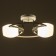 Chandelier 2781/2 E27 40W Belo-chromium 45x35x25 cm Bayerlux