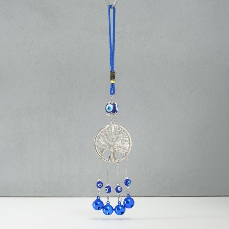 Suspension from the evil eye Metal "Tree with bells" 27 cm-2