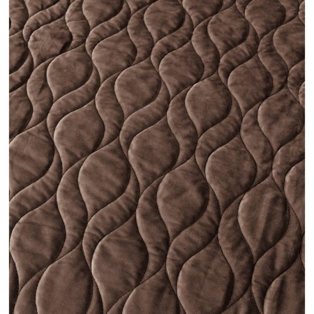 Sofi de Marko “Nobilis” bedspread, size 240x260 cm, chocolate color-5