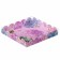 Cookie box, confectionery packaging with PVC lid, good day, 18 x 18 x 3 cm