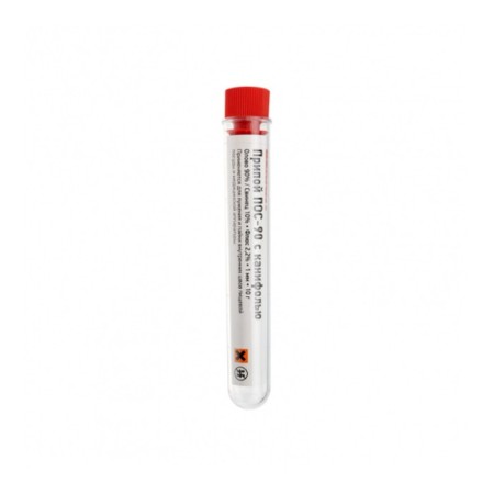 Solder with rosin Rexant, 10 g, d = 1 mm, tin 90% lead 10%