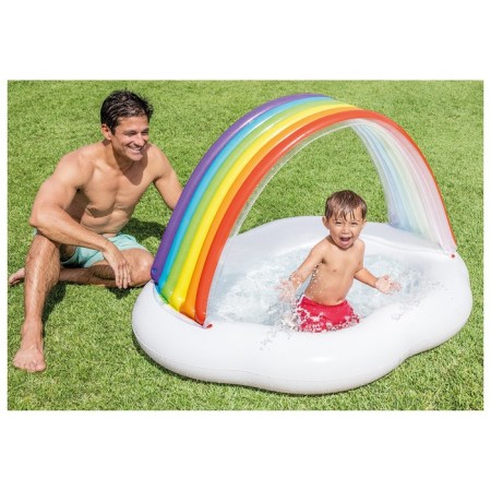 Rainbow inflatable pool, 142 x 119 x 84 cm, from 1-3 years old, 57141NP intex-3