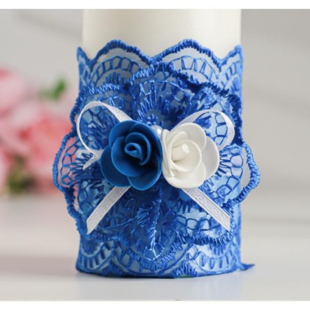 Set on the table of the newlyweds "Harmony", blue-3