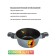 Olivetti SC620D pan, with a lid, aluminum, 3 l, black and gray color