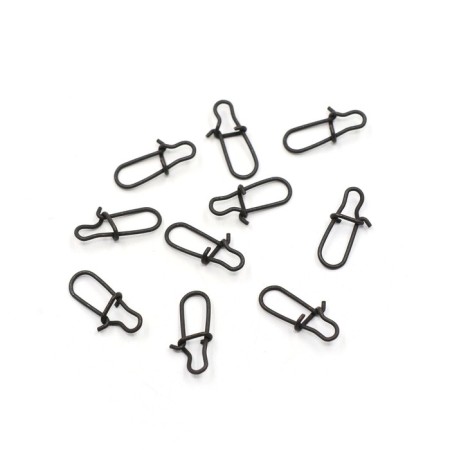 Carabiner Namazu Pro Nice Snap, Carbon color, p. 00, test-9 kg, packaging 10 pcs.