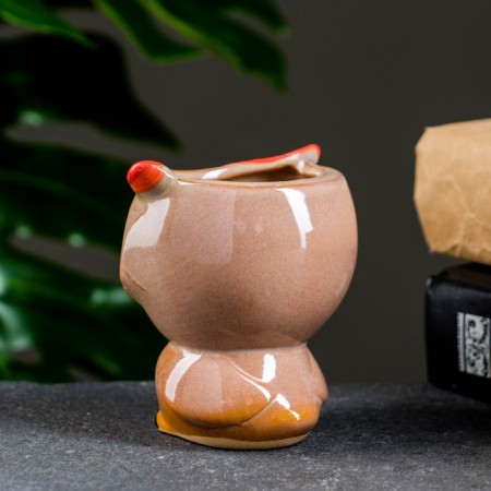 Pot "Boom owl" 6.5x5x7.5cm-3