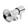Carbon on the corner Zein English, 1/2 "x 3/4", a crane-boux brass, stainless steel, chrome