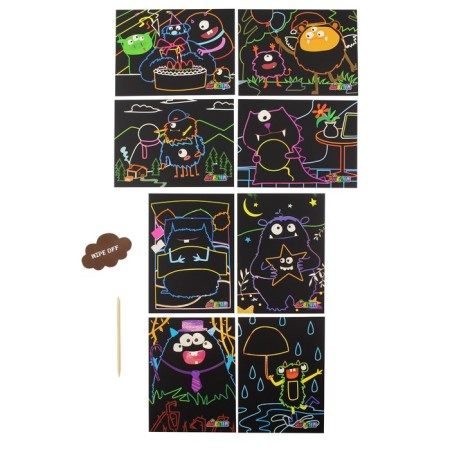 Set for creating paintings by Avenir Stylos "Monsters", engraving-5