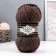 Yarn "Superlana Klasik" 25% wool, 75% acrylic 280m/100g (240 brown. Melange)