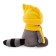 Soft toy "Raccoon Danny" in a cap kitten 20 cm
