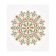 A set of napkins for setting the table "Snowflake from the branches of currants", rectangular, size 32x46 cm, 4 pcs