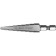 Drill Stepmar "bison" 29665-4-12-9, D 4-12 mm, 65 mm, 9 steps, hexagonal shank 48168