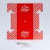 Capcake box "Gift from Santa Claus", 16 x 16 x 10 cm, New Year