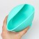 Baby plate, on the suction cup 300 ml., Baby I, 12x8x5, turquoise