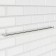 Railing 60 cm, d = 1 cm, with a set for installation, chrome color
