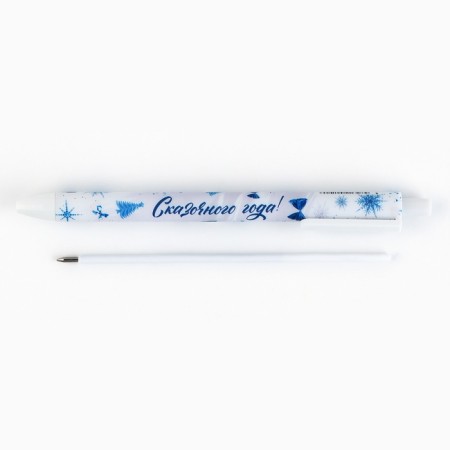 Automatic matte handle "Fairytale", blue paste 0.7 mm-3
