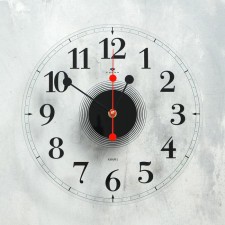 Watching clock, interior 