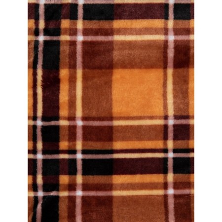 Texrepublic blanket, size 180x200 cm, brown color-4
