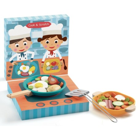 The plot-role-playing game Djeco "Cook"