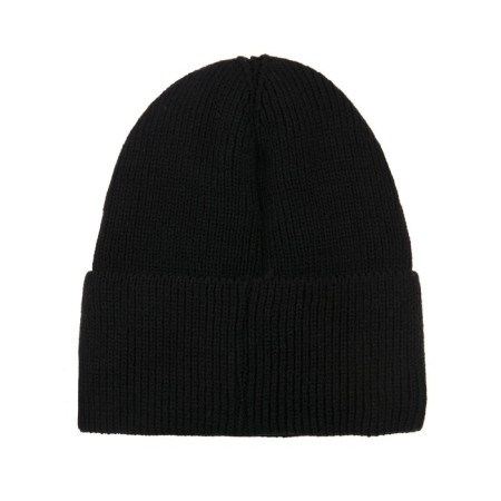 Knitted hat with a lapel for a girl, size 56-1