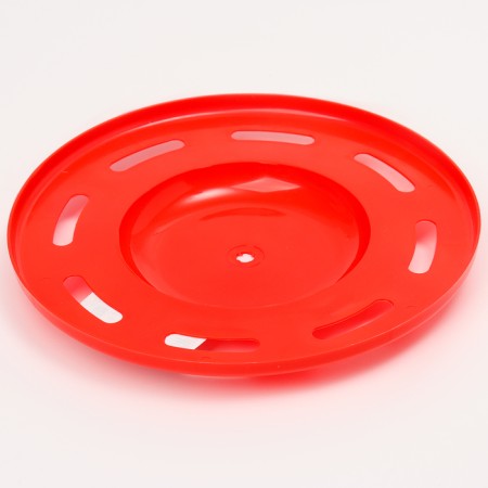 Flying saucer "Figure" red, 20 cm-4