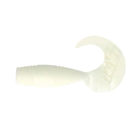 Twizer Yaman Pro Spry Tail, 7.6 cm, color #01-white, packaging 8 pcs.