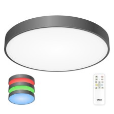 Citilux Lamp Cooper CL724105G1, 60x60x4.5 cm, 1x105W, LED, Black Color Black