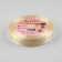 Satin tape with embossing "Magic Moments", 15 mm, 23 ± 1 m, beige color/gold No. 002