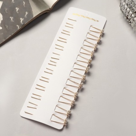 Hair hairpin "Pearl Astra" gold-1