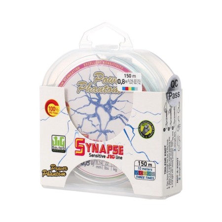 Power Phantom Synapse X4 PE, multicolor No. 0.8, diameter 0.14 mm, test 10.1 kg, 150 m-1