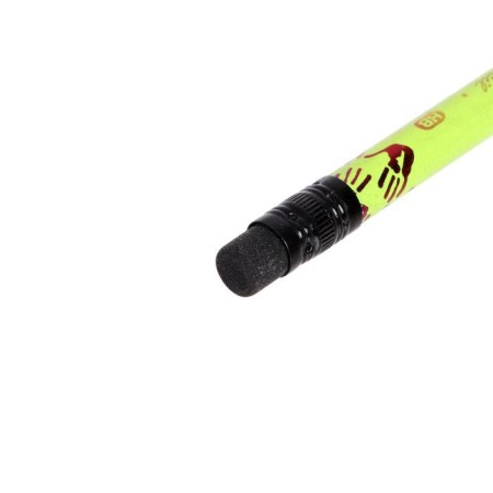 Pencil Blackographic hardness of the NV "Hands" with an eraser, sharpened, round, mix-11