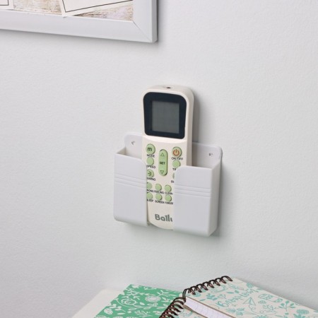 Wallmaning holder for a phone, 10 × 8.7 × 2.8 cm, white color-6