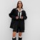 Women leather shorts MIST BAS, p. 42, black