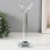 Glass of Glass for 1 candle "Crystal" d = 4cm 7x7x19.5 cm