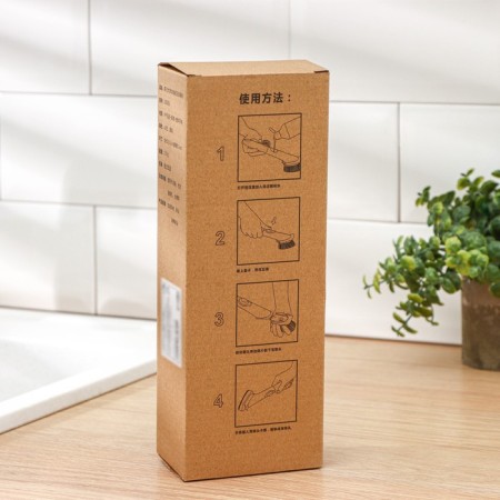 Washing dishes with a dispenser, interchangeable nozzles, 23.5 × 4.5-6