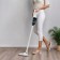 Vacuum cleaner KitFort KT-5202, vertical, 600 watts, 0.4 l, white