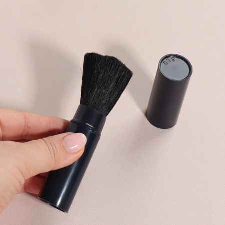 Makeup brush, sliding, 12 (+/- 1) cm, the color is dark - blue-3