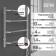 Electric towel Zein PE-05, Victoria, 400x600 mm, 4 crossbars