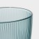 Low glass glass "Concept Straypi", 250 ml, turquoise color