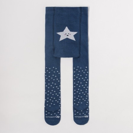 Pantyhose crumb I am "star", blue color, height 98-104 cm-3