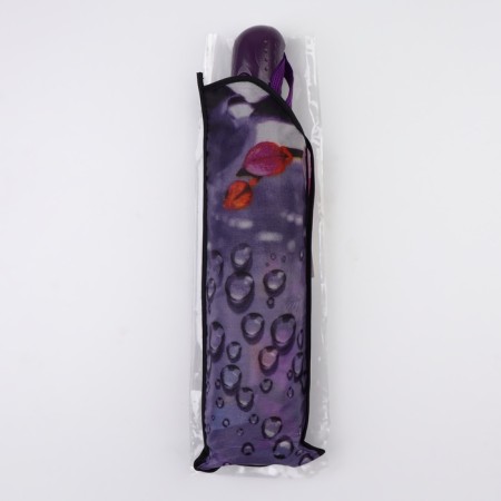 Automatic umbrella "Olivia", Eponge, 3 additions, 8 spokes, r = 47 cm, color mix-9