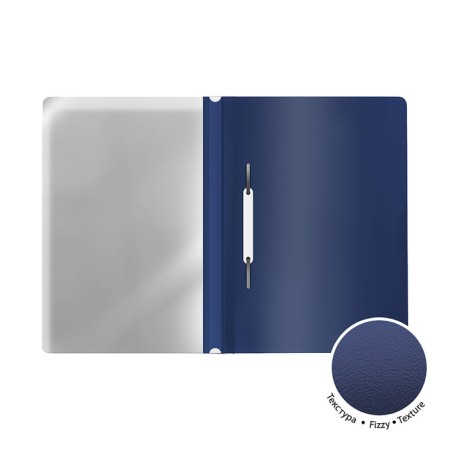 A4, 140 μm, Erichkrause "Fizzy Classic", with embossing "Orange crust", blue, blue-1